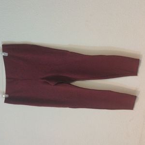 Forever 21 Burgandy Maroon Plus Leggings 2X